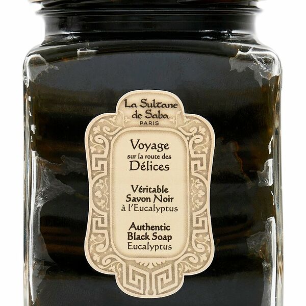 Черное мыло для лица и тела La Sultane de Saba с эвкалиптом 300 мл