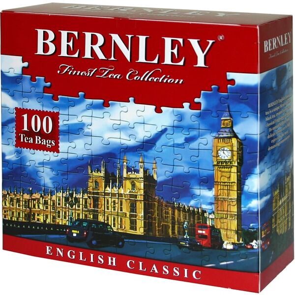 Чай черный Bernley English Classic 100*2г