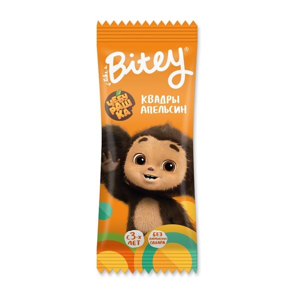 Квадры Take a Bitey Апельсин, 30 г