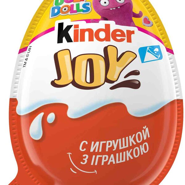 Шоколадное яйцо с игрушкой Kinder Joy для девочек