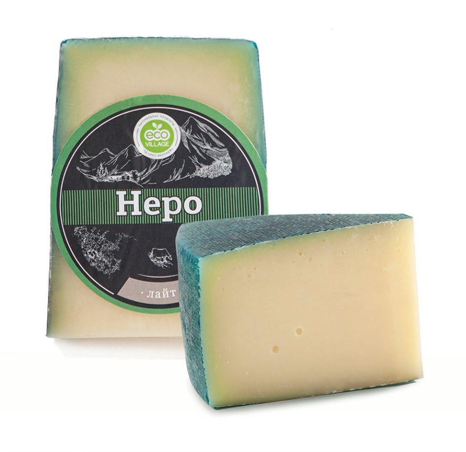 

Сыр полутвердый Еco Villagе Неро Лайт 20% вес