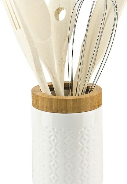 Подставка для кухонных принадлежностей Nouvelle Home Naturel 6 предметов