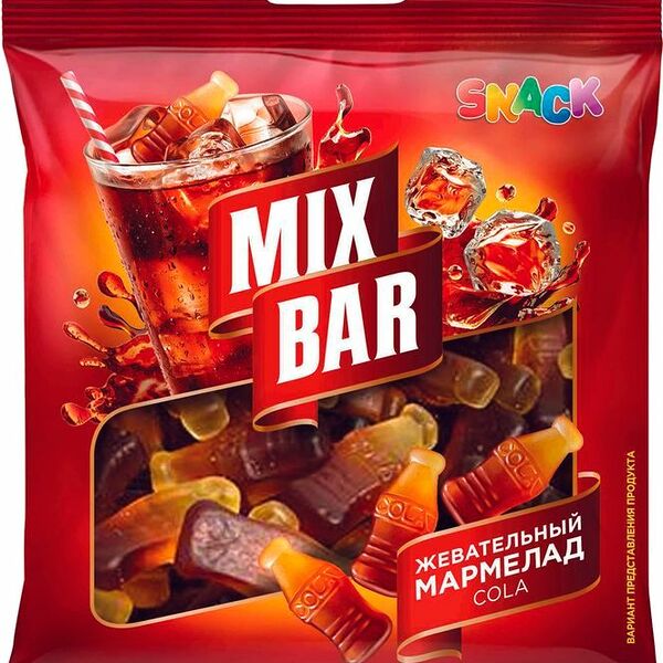 Мармелад Mix Bar жевательный со вкусом колы