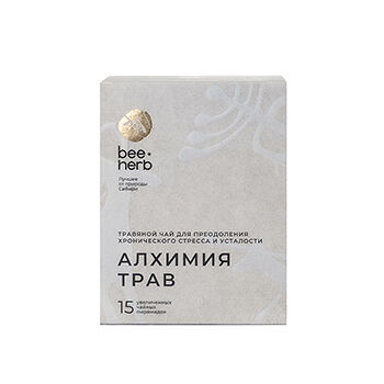 Чай травяной beeherb Алхимия трав пакетированный 15х4г