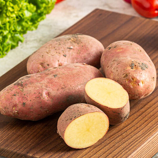 картофель розовый