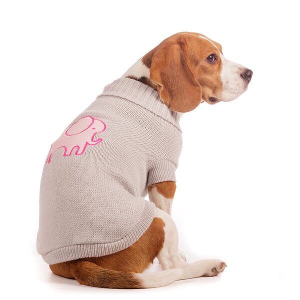 Свитер для собак 45см 2XL бежевый (унисекс)