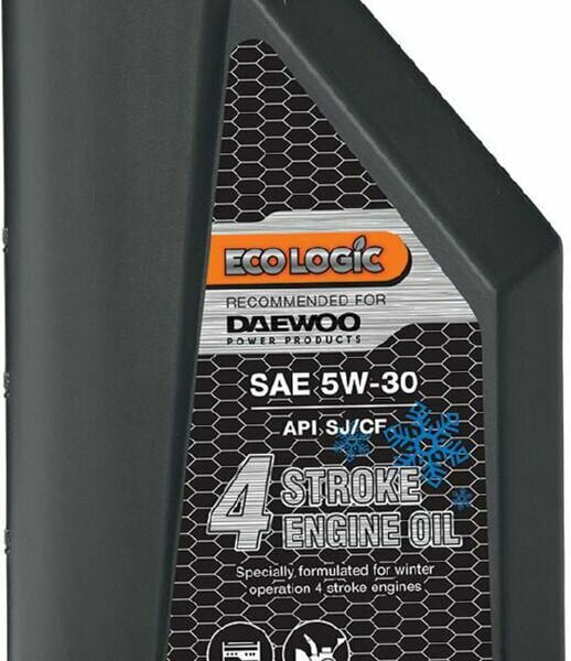 Моторное масло 4Т DAEWOO ECOLOGIC DWO 500 SAE 5W-30 полусинтетическое 1 л