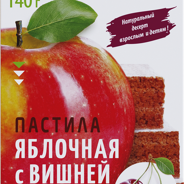 Пастила PALMIRA Яблочная с вишней