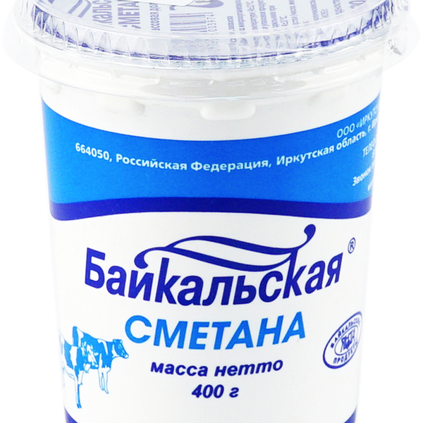 Сметана Байкальская 10%