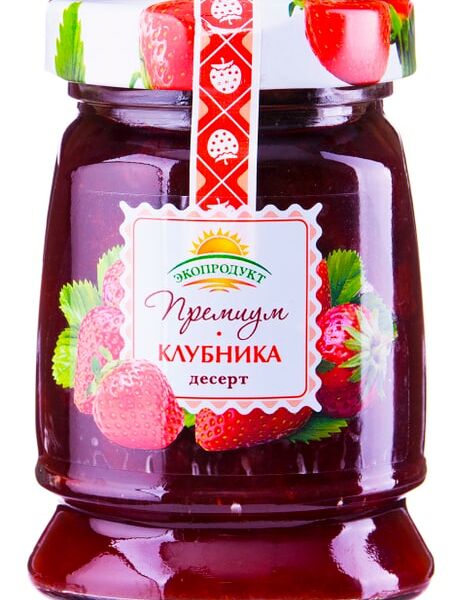 Десерт Экопродукт Премиум Клубника 330г