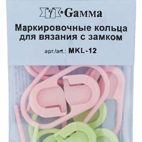 Кольца маркировочные Gamma MKL-12 d 30 мм, 12 шт