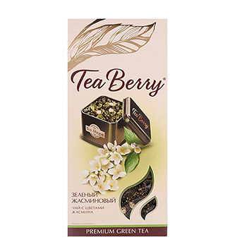 Чай зеленый Tea Berry жасминовый
