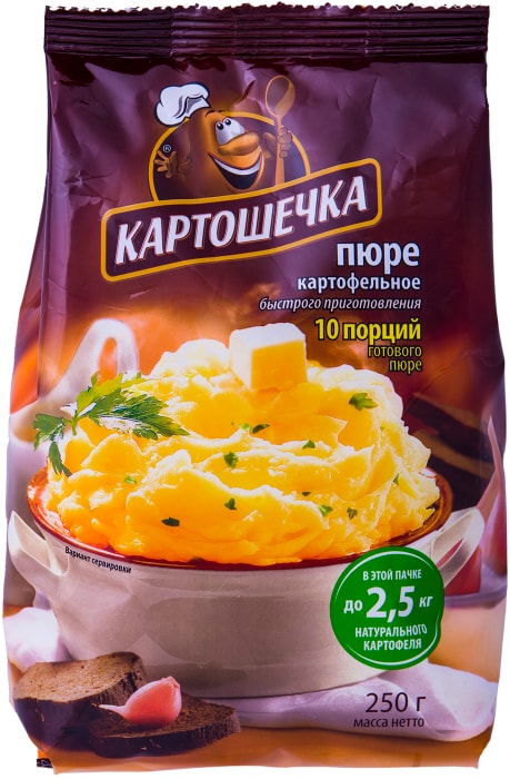 

Пюре быстрого приготовления Картошечка 250 г