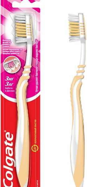 Зубная щетка Colgate Зиг Заг Забота о деснах мягкая