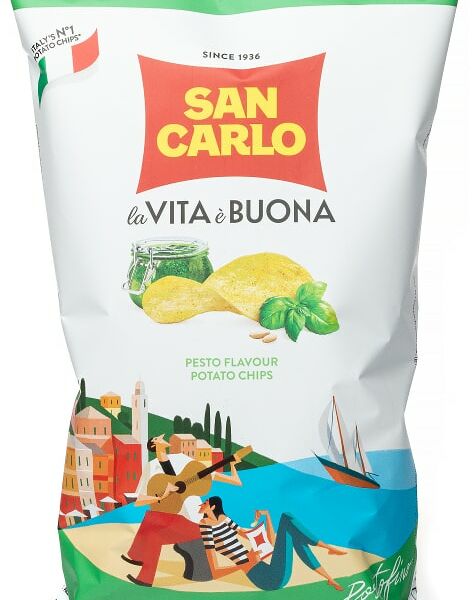 Чипсы San Carlo Песто 150г