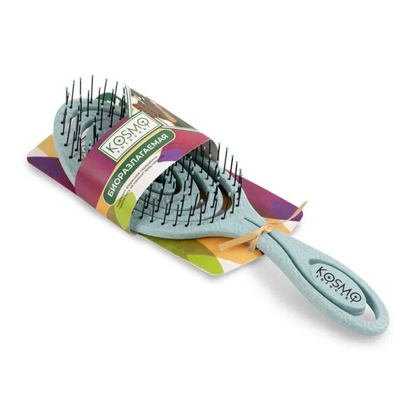 Расческа для волос биоразлагаемая спиральная ТМ Kosmoshtuchki (Космоштучки)