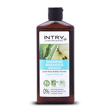 Шампунь INTRA Capelli Delicati для для тонких волос, яблоко и алоэ