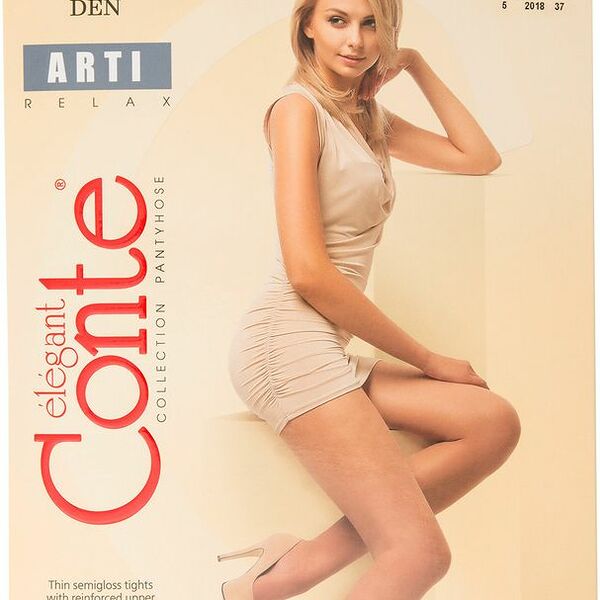 Колготки Conte Elegant Arti 20 Nero Черные Размер 3