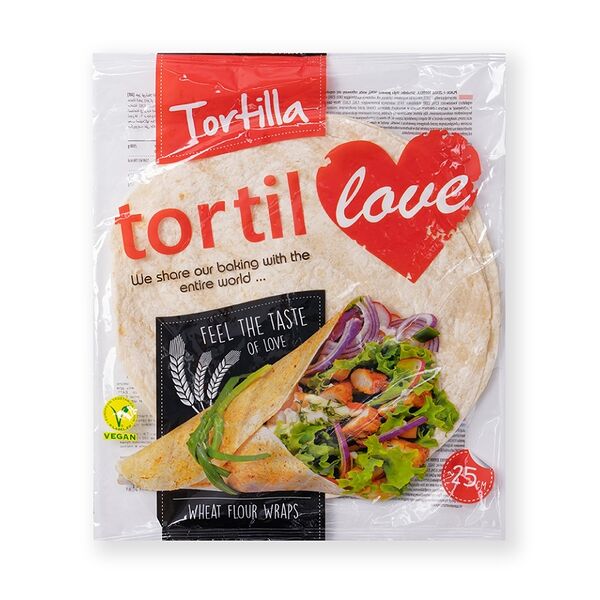 Пшеничная тортилья Tortilove 240г, Польша