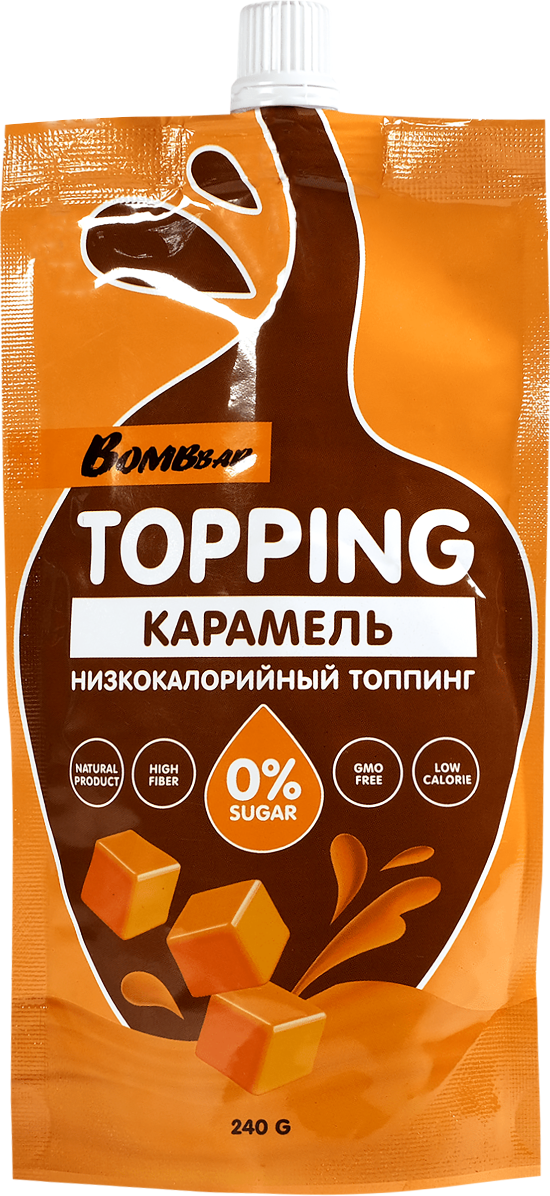 

Топинг Bombbar Мягкая карамель 240 мл