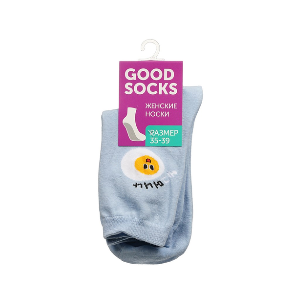 Женские носки Good Socks Яйцо, синие, р.35-39