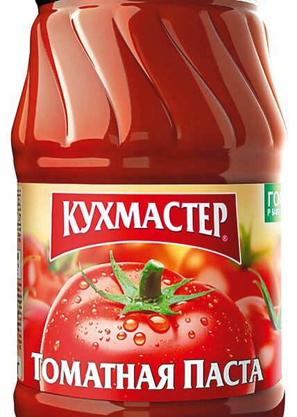 Томатная паста Кухмастер ГОСТ, 480г