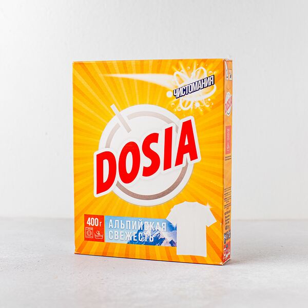 Стиральный порошок Dosia альпийская свежесть, 400 гр
