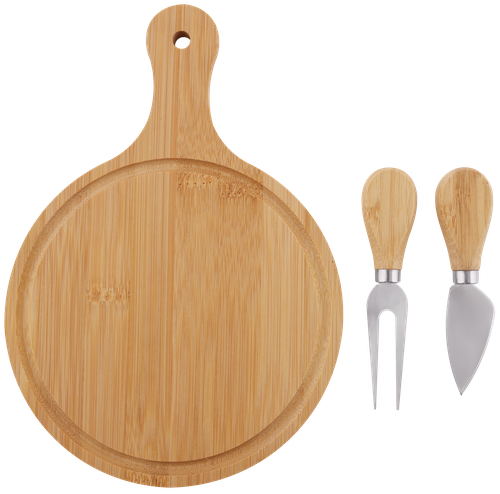 

Набор для сыра Homeclub доска 25.8 х 18 см, ножи для сыра 2 шт. бамбук, нержавеющая сталь Арт.ChS-1