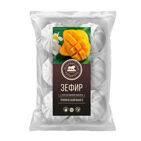 Зефир Петербургский КондитерЪ с кусочками манго