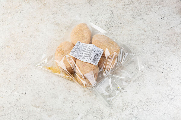 Котлеты из курицы с сыром моцарелла, 800 г, заморозка Продукт замороженный 