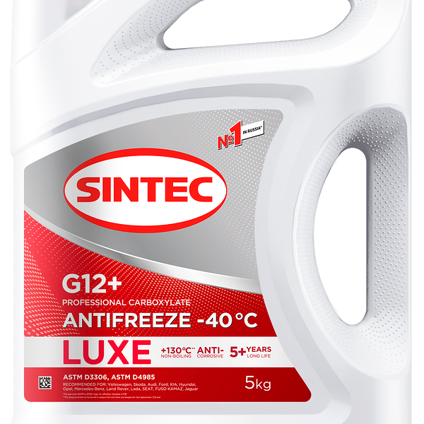 Антифриз sintec lux красный