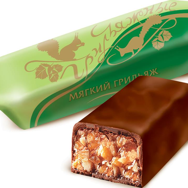 Конфеты Рот Фронт Грильяж в шоколаде