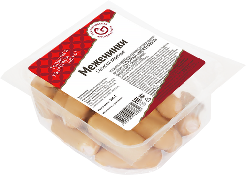 

Сосиски ПФ МЕЖЕНИНОВСКАЯ Меженинки, 300г