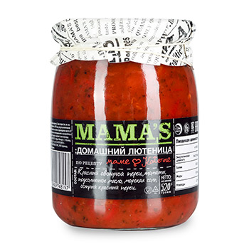 

Айвар Mama`s Лютеница жареный консервированный
