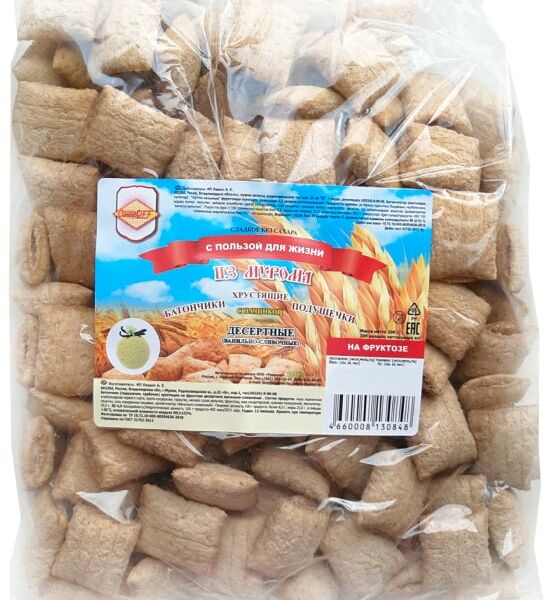 Подушечки СахарOFF Ванильно-сливочные на фруктозе 200г