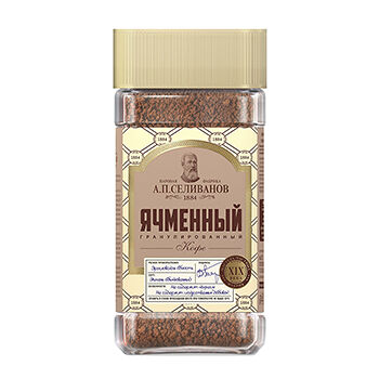 Кофе ячменный растворимый гранулированный А.П. Селиванов 75г