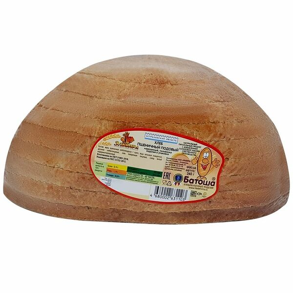 Хлеб Батоша подовый нарезка 340г