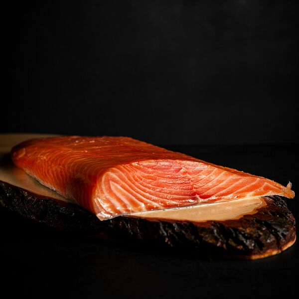 Лосось холодного копчения