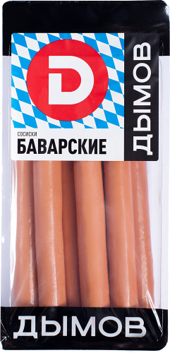 Сосиски Дымов Баварские, 460г