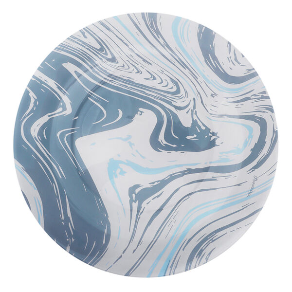 PASABAHCE Тарелка обеденная gray lava 26см, стекло арт 10328