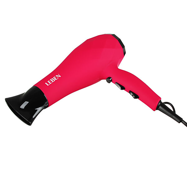 Leben фен для волос 2200вт, 2 скорости, 3 темп.реж, с ионизацией