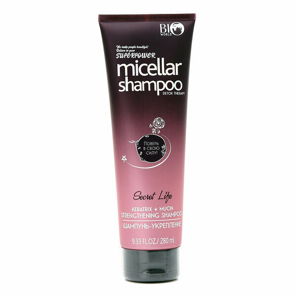 Шампунь-укрепление мицеллярный ТМ Bio World (Био Ворлд)