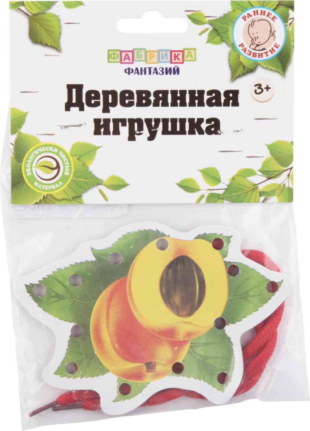 

Игрушка деревянная Шнуровка Фабрика Фантазий