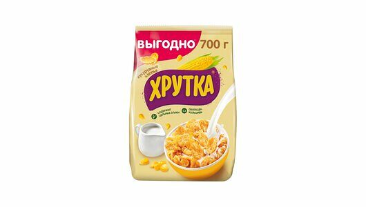 ХРУТКА Кукурузные хлопья пакет, 700 г