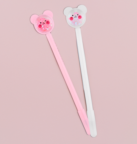 

Ручка гелевая Крок&Дилли Мордашка, черная, цвет в ассортименте