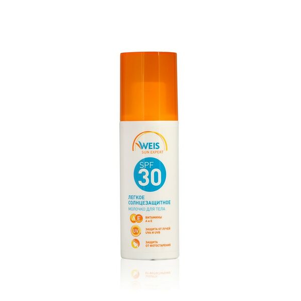 Солнцезащитное молочко WEIS для тела SPF 30 140 мл