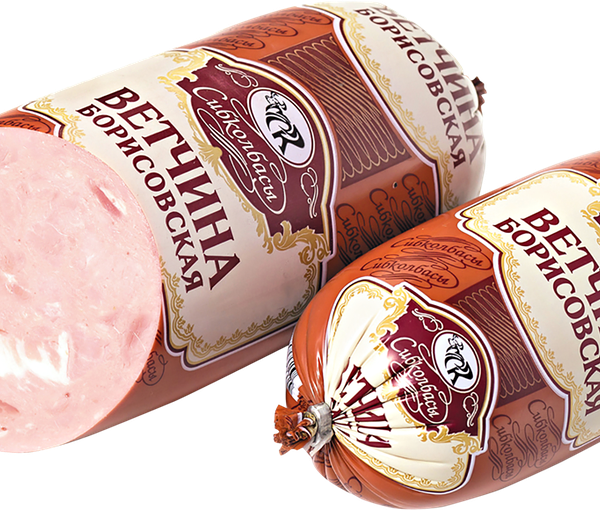 Ветчина Сибколбасы Борисовская 600 г