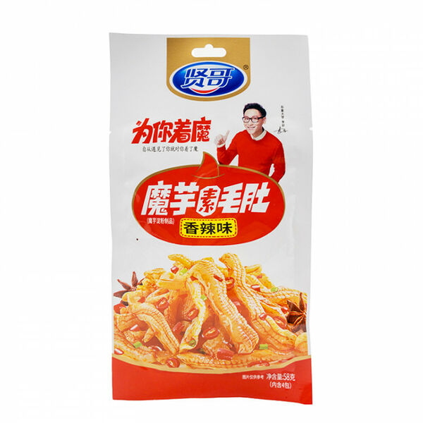 Рубец вегетарианский острый Xiange, 58 г