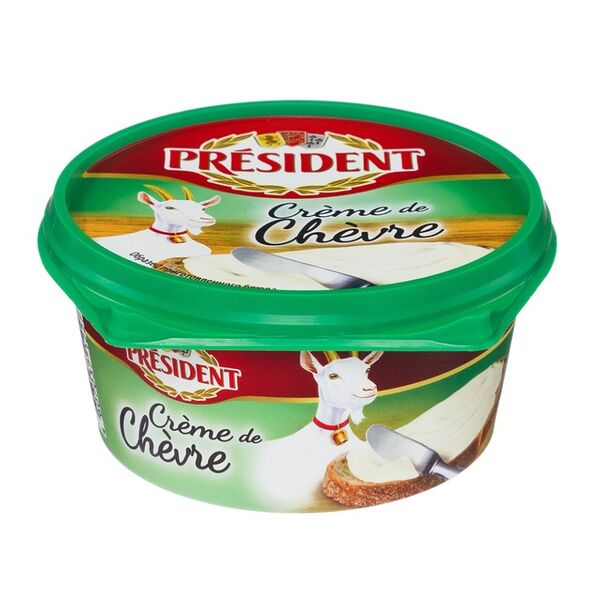 Сыр плавленый President Creme de Chevre 50%, 125 г