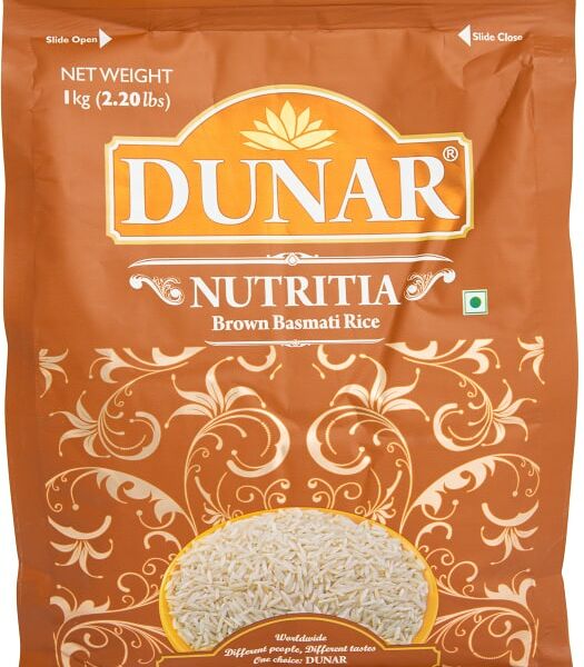 Рис Dunar Nutritia Basmati Brown 1кг